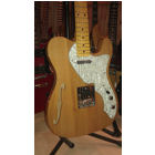 LONDON CITY COMET Thinline Natural Semi Hollow Body